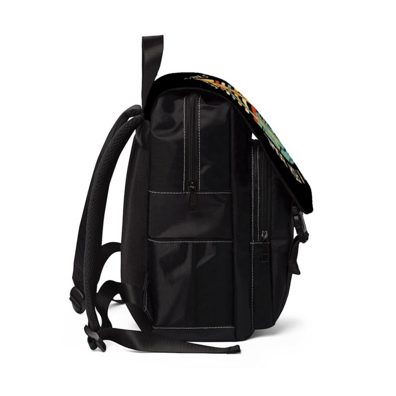 Two Lost Souls swimming Pink Floyd Black Shoulder Backpack Two Lost Souls swimming Pink Floyd Black Shoulder Backpack