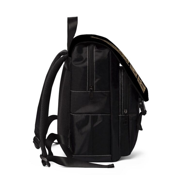 WYWH just two lost souls Swimming in a fish bowl Pink Floyd Black Shoulder BackPack
