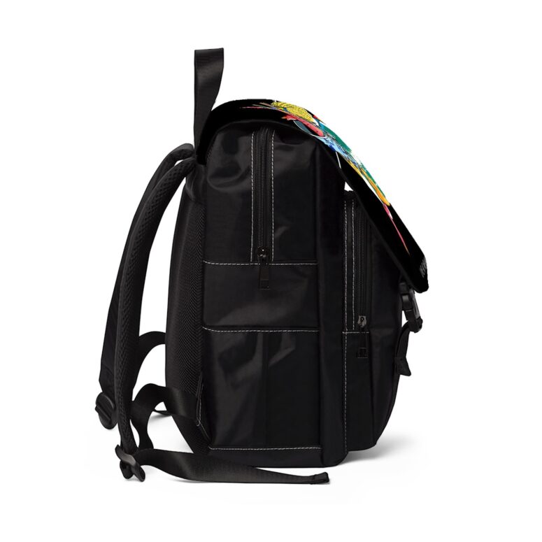 Wish You Were Here Live At WemBley 1974  Pink Floyd Black Shoulder Backpack