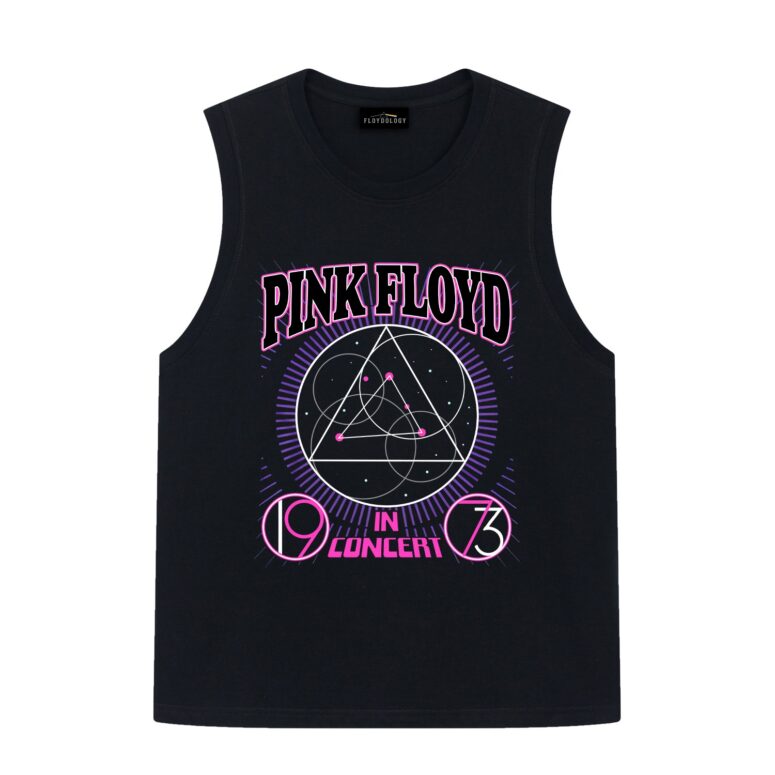 Pink Floyd Drawing In Concert Tour 1973 Shirt