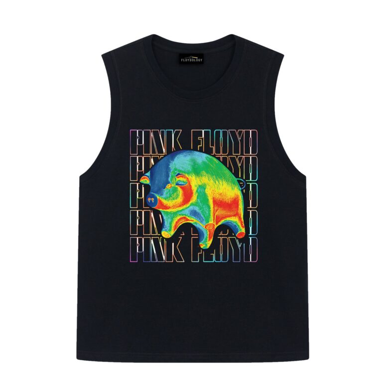 Pink Floyd Hologram Psychadelic Floating Pigs Animals Shirt