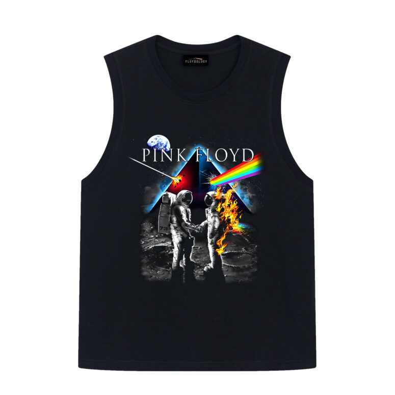 Pink Floyd Wish You Were Here DSOTM Astronaut Handshake Shirt Pink Floyd Wish You Were Here DSOTM Astronaut Handshake Shirt