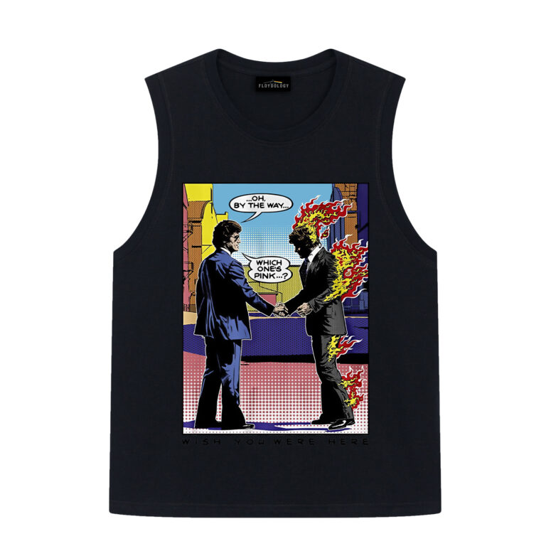 Pink Floyd Wish You Were Here WYWH Pop Art Shirt Pink Floyd Wish You Were Here WYWH Pop Art Shirt