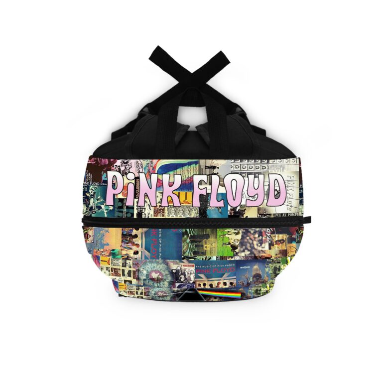 Pink Floyd Albums Collage School Bag