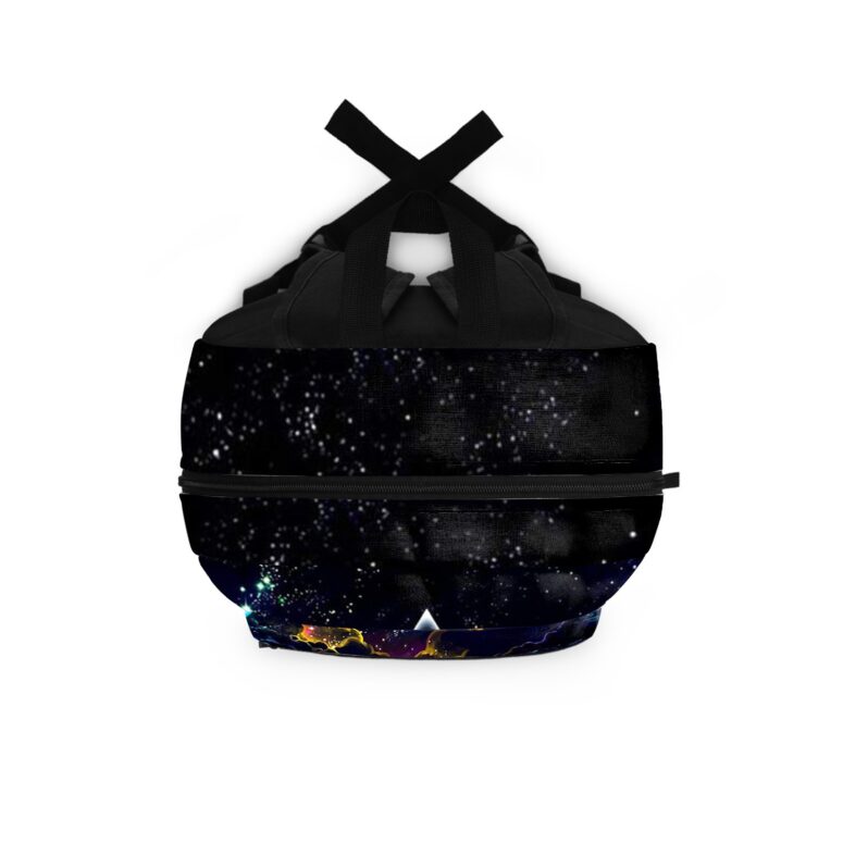 Rick and Morty Looking to DSOTM Pink Floyd School Bag