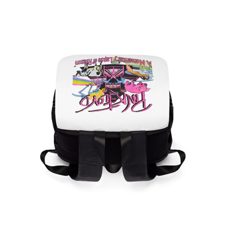 1987 Pink Floyd A Momentary Lapse Of Reason Black Shoulder Backpack 1987 Pink Floyd A Momentary Lapse Of Reason Black Shoulder Backpack