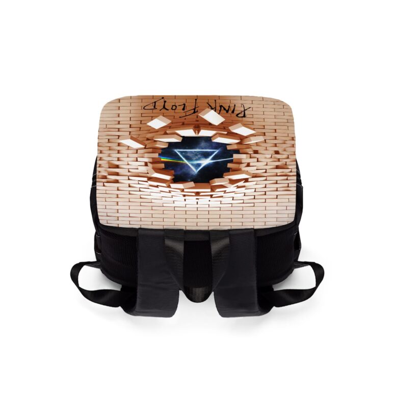 3D Pink Floyd The Wall Pink Floyd Black Shoulder Backpack