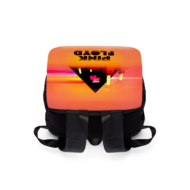 Animals Flying Pig  Pink Floyd Black Shoulder Backpack