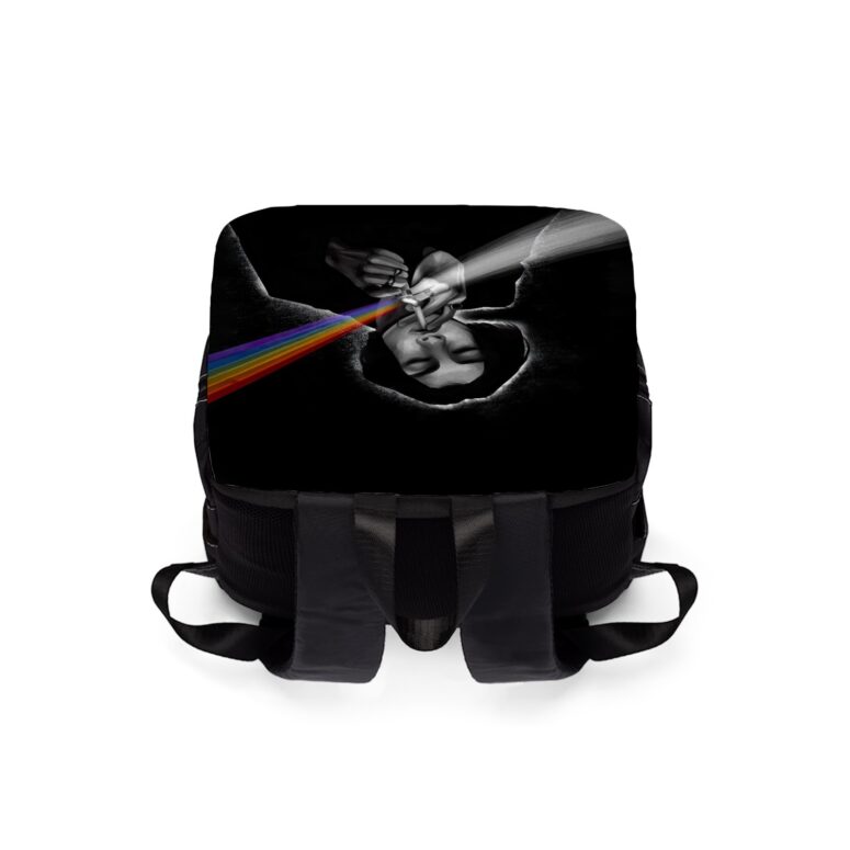 PF Any colour you like Smoking  Pink Floyd Black Shoulder Backpack