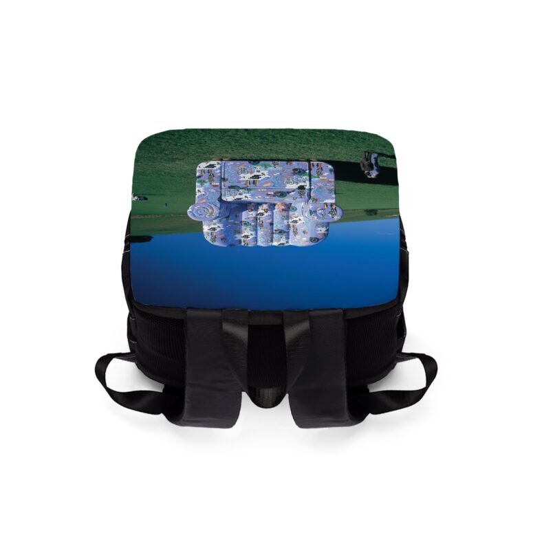 Characters Chair Pink Floyd Art Black Shoulder Backpack Characters Chair Pink Floyd Art Black Shoulder Backpack