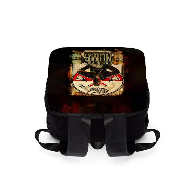 Comfortably Numb Hello Is there anybody in there Pink Floyd Black Shoulder Backpack Comfortably Numb Hello Is there anybody in there Pink Floyd Black Shoulder Backpack