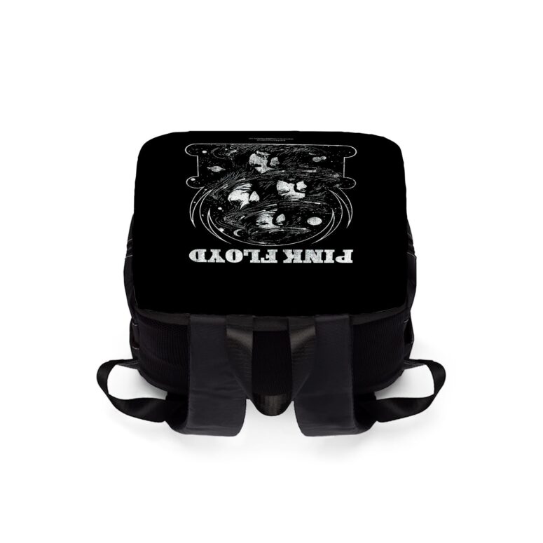 Cosmic Faces Pink Floyd Black Shoulder Backpack Cosmic Faces Pink Floyd Black Shoulder Backpack
