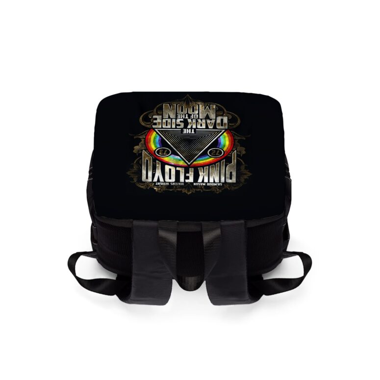 Dark Side Of The Moon 1972 1973  Pink Floyd Black Shoulder Backpack