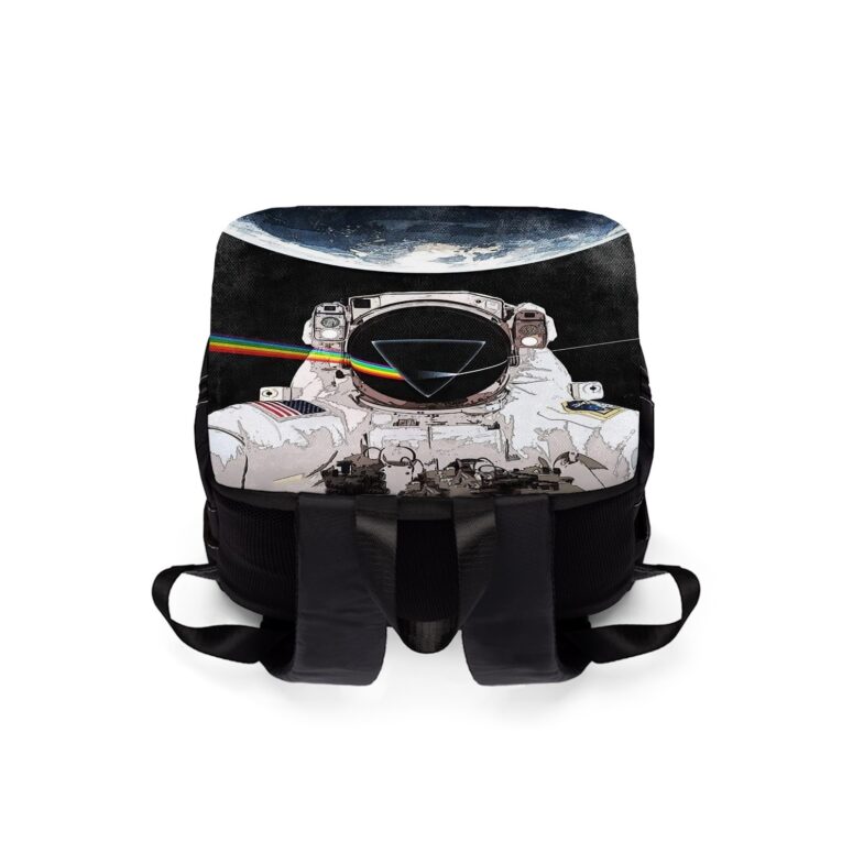 Dark Side Of The Moon Astronaut  Pink Floyd Black Shoulder Backpack