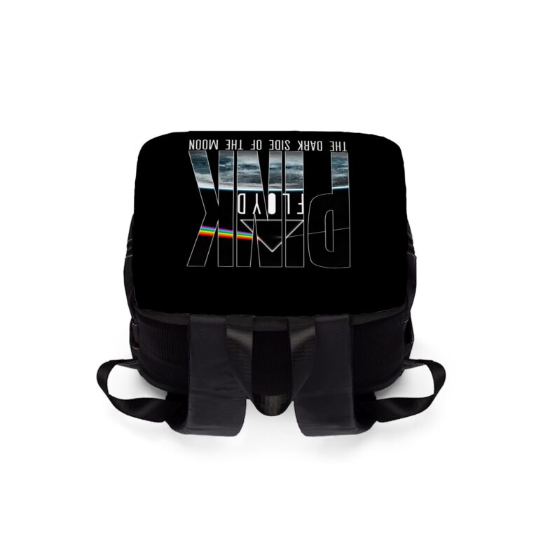 Dark Side Of The Moon Pink Floyd Rainbow Prism Black Shoulder Backpack Dark Side Of The Moon Pink Floyd Rainbow Prism Black Shoulder Backpack