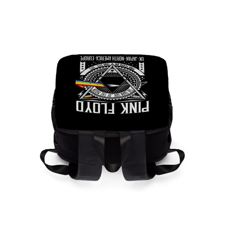 Dark Side Of The Moon Tour 1972 EMP Original Pink Floyd Black Shoulder Backpack Dark Side Of The Moon Tour 1972 EMP Original Pink Floyd Black Shoulder Backpack