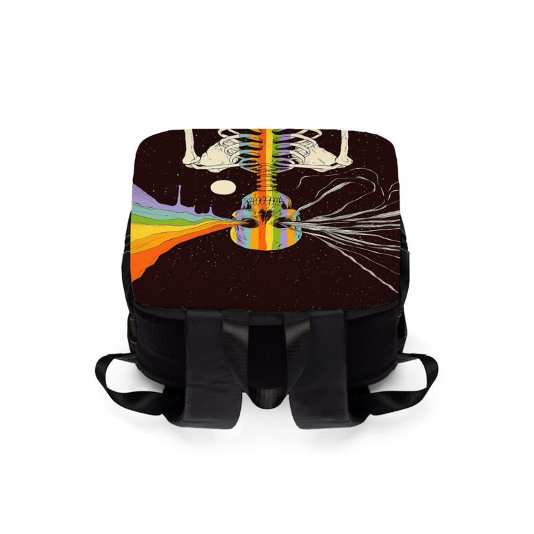 Dark Side of Existence  Pink Floyd Black Shoulder Backpack