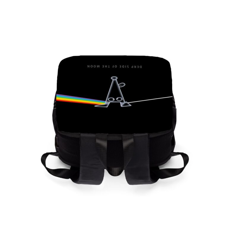 Derp Side of the Moon Dogs PF Pink Floyd Black Shoulder Backpack Derp Side of the Moon Dogs PF Pink Floyd Black Shoulder Backpack