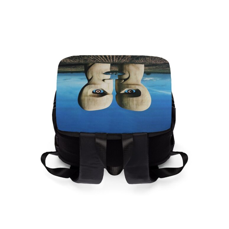 Division Bell Stone Headsz Pink Floyd Black Shoulder Backpack Division Bell Stone Headsz Pink Floyd Black Shoulder Backpack