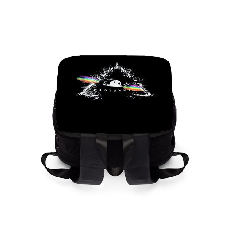 Flare Eyes Pink Floyd Art Simple Black Shoulder Backpack Flare Eyes Pink Floyd Art Simple Black Shoulder Backpack