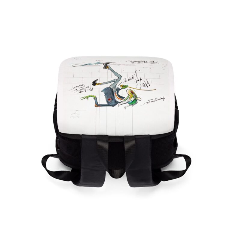Hey You Laddie  Pink Floyd Black Shoulder Backpack