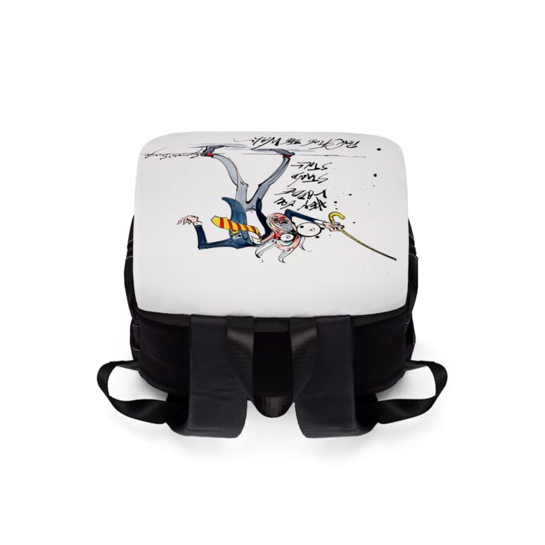 Hey You Laddie Stand Still The Teacher  Pink Floyd Black Shoulder Backpack