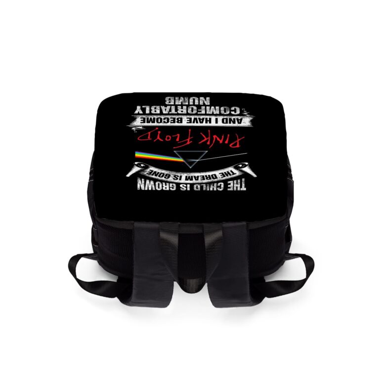 I have become comfortably numb  Pink Floyd Black Shoulder Backpack