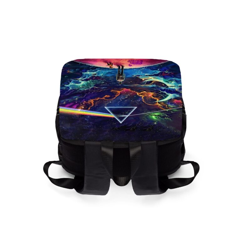 Looking For Dark Side Of The Moon  Pink Floyd Black Shoulder Backpack
