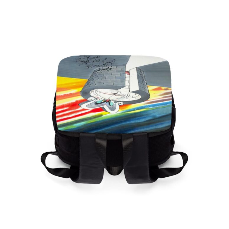 Mother The Wall Analysis Pink Floyd Black Shoulder Backpack Mother The Wall Analysis Pink Floyd Black Shoulder Backpack