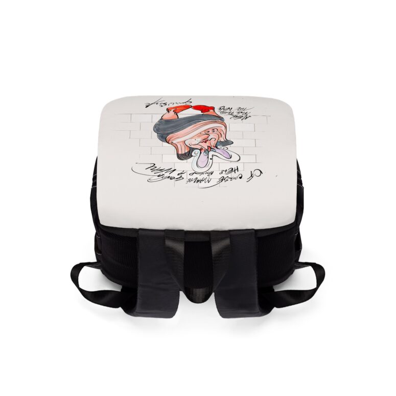 Of course Mamas gonna help build a wall The Mother with Pink Pink Floyd Black Shoulder Backpack Of course Mamas gonna help build a wall The Mother with Pink Pink Floyd Black Shoulder Backpack