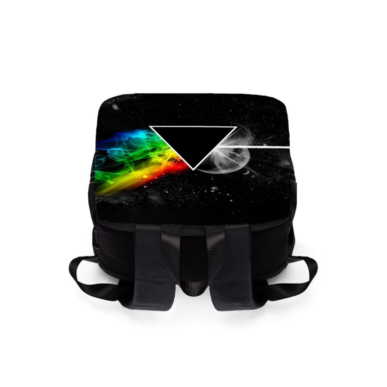 Dark Side Of the Moon in Space Pink Floyd Black Shoulder Backpack Dark Side Of the Moon in Space Pink Floyd Black Shoulder Backpack
