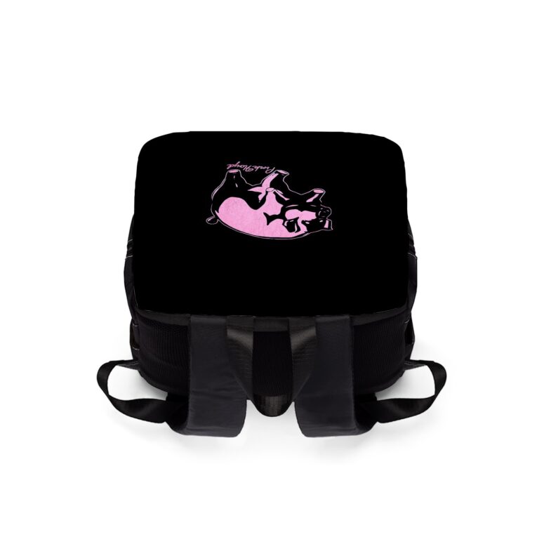 Pink Floyd Animals Black Stroke Pigs Black Shoulder Backpack