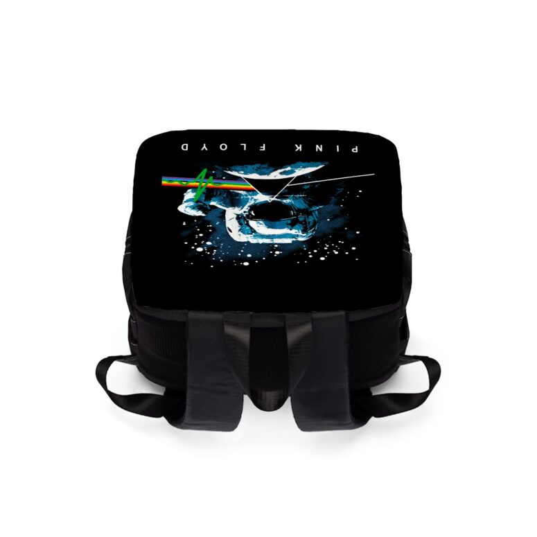 Pink Floyd Dark Side Of Moon Art Blue Black Shoulder Backpack Pink Floyd Dark Side Of Moon Art Blue Black Shoulder Backpack