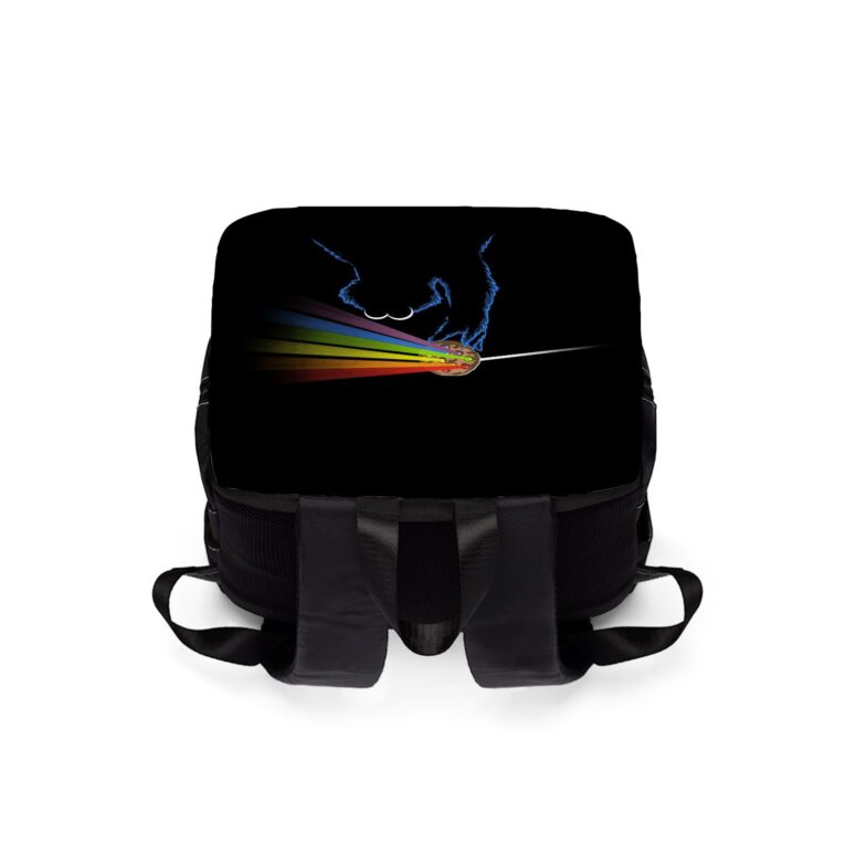 Pink Floyd Dark Side of the Moon Black Cookie Monster Black Shoulder Backpack Pink Floyd Dark Side of the Moon Black Cookie Monster Black Shoulder Backpack