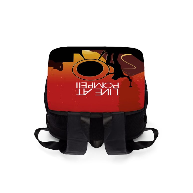 Pink Floyd Live At Pompeii Black Shoulder Backpack