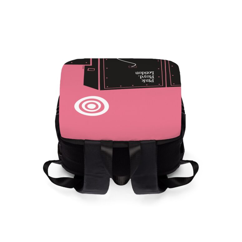 Pink Floyd London Simple Art Black Shoulder Backpack