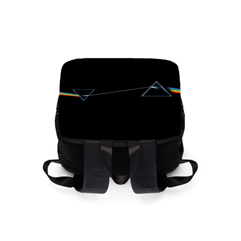 Pink Floyd Reverse Rainbow Black Shoulder Backpack Pink Floyd Reverse Rainbow Black Shoulder Backpack