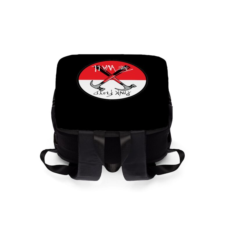 Pink Floyd The Wall Logo Black Shoulder Backpack Pink Floyd The Wall Logo Black Shoulder Backpack