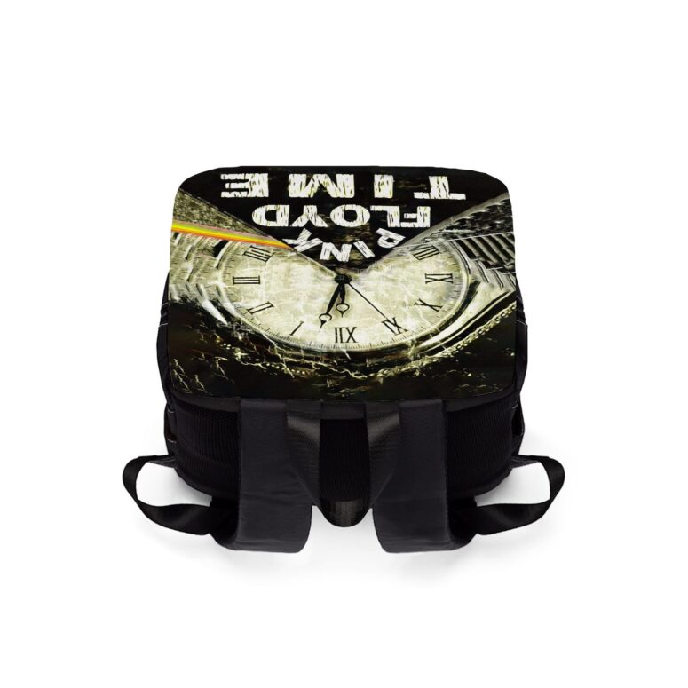 Pink Floyd Time Art Black Shoulder Backpack