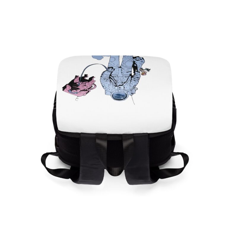 Pink Floyd Wish You Were Here Pig Astronaut Black Shoulder Backpack Pink Floyd Wish You Were Here Pig Astronaut Black Shoulder Backpack