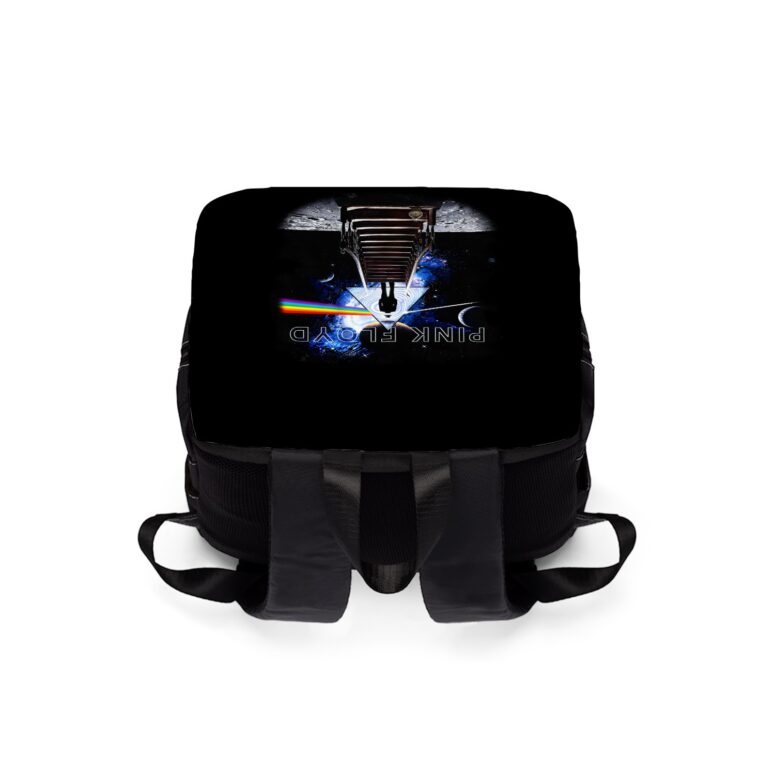 Stairway To The Moon Pink Floyd Black Shoulder Backpack Stairway To The Moon Pink Floyd Black Shoulder Backpack