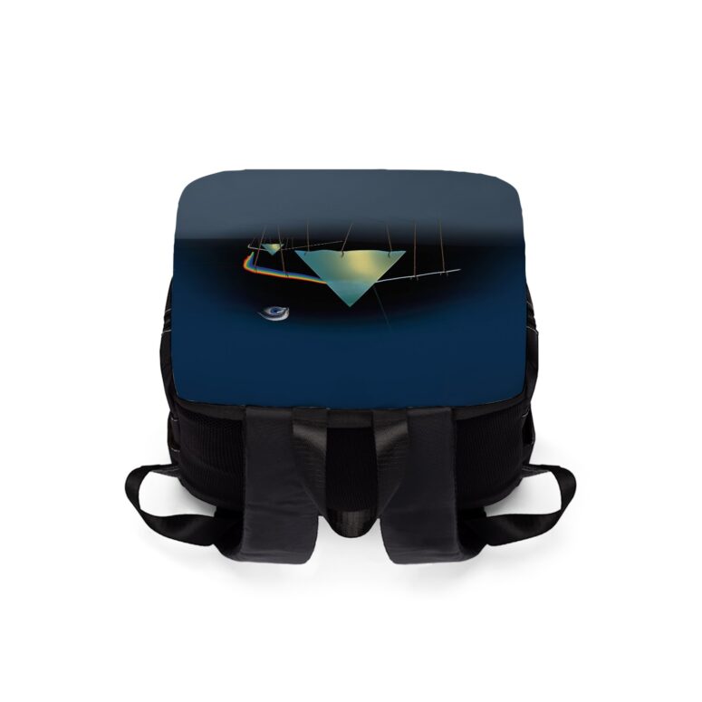 The Dark Side of the Moon Storm Studio  Pink Floyd Black Shoulder Backpack