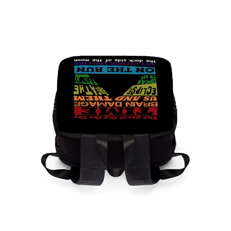 The Great gig in the Sky  Pink Floyd Black Shoulder Backpack