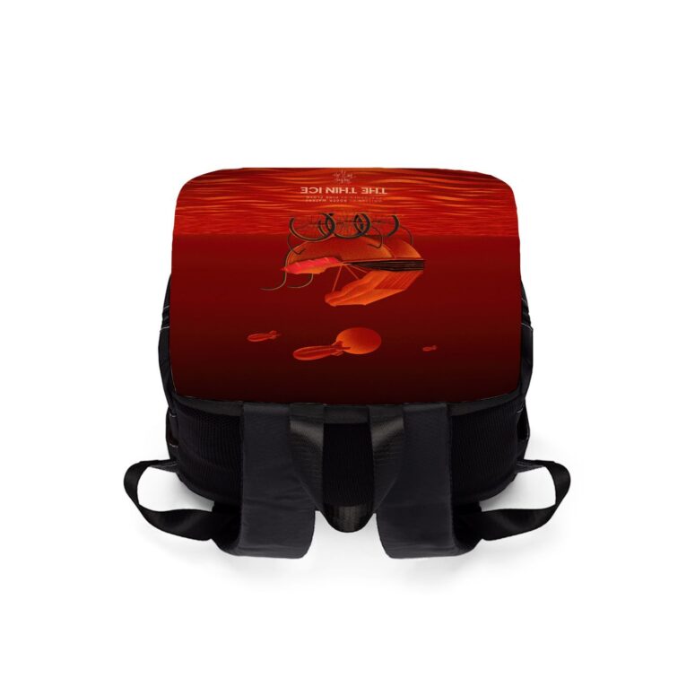 The Thin Ice Fan Art  Pink Floyd Black Shoulder Backpack