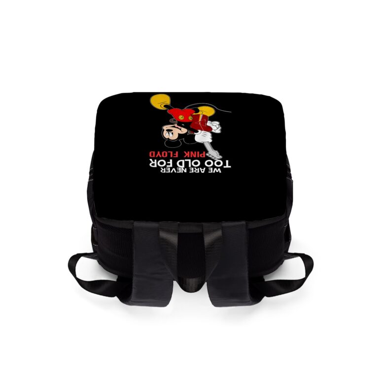 We are never too old for Pink Floyd Black Shoulder Backpack