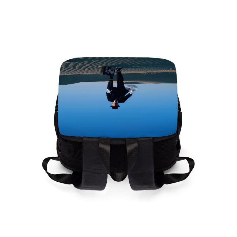 Wish You Were Here Desert Man in Bowler Pink Floyd Black Shoulder Backpack Wish You Were Here Desert Man in Bowler Pink Floyd Black Shoulder Backpack