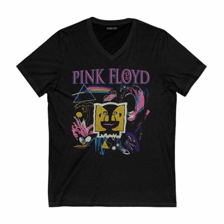 Vintage 1994 Pink Floyd The Division Bell Tour Drawing Art Shirt