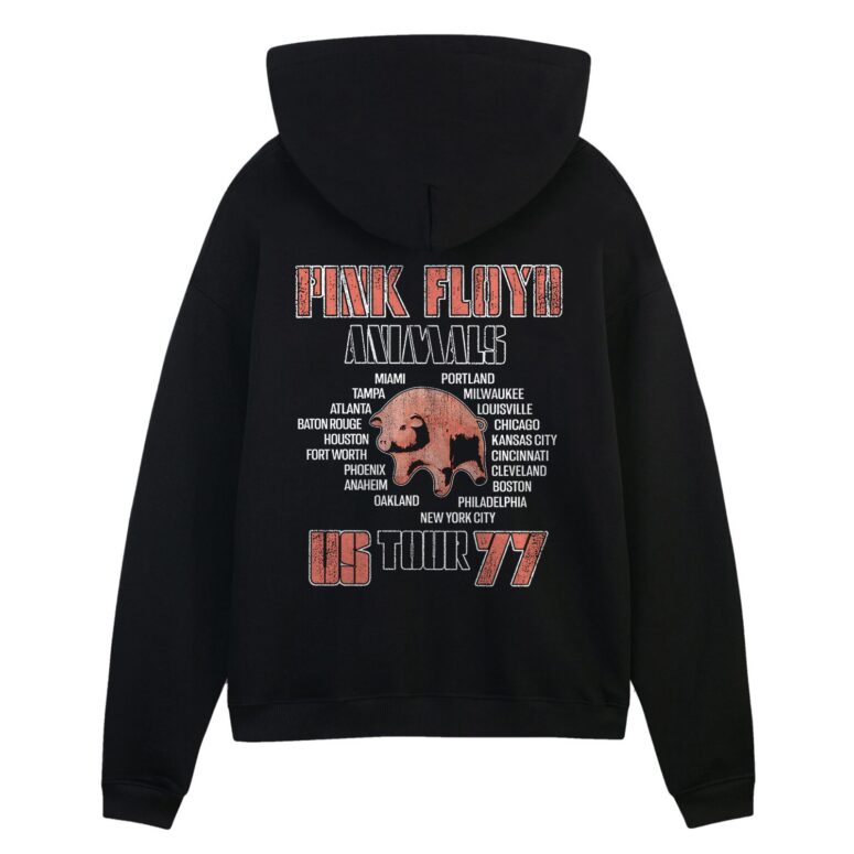 Pink Floyd Vintage Animals US Tour 77 Pig Can Fly Shirt Pink Floyd Vintage Animals US Tour 77 Pig Can Fly Shirt