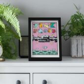 Pv4 Boston June 18 1975 Boston Ma Pink Floyd Poster - OtherBrick