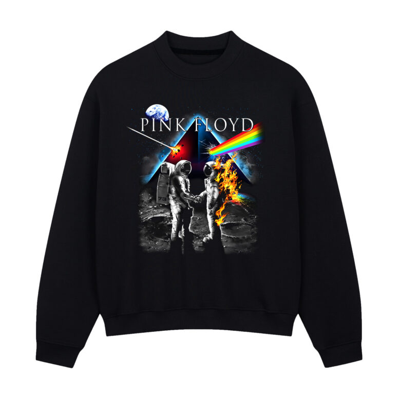 Pink Floyd Wish You Were Here DSOTM Astronaut Handshake Shirt Pink Floyd Wish You Were Here DSOTM Astronaut Handshake Shirt
